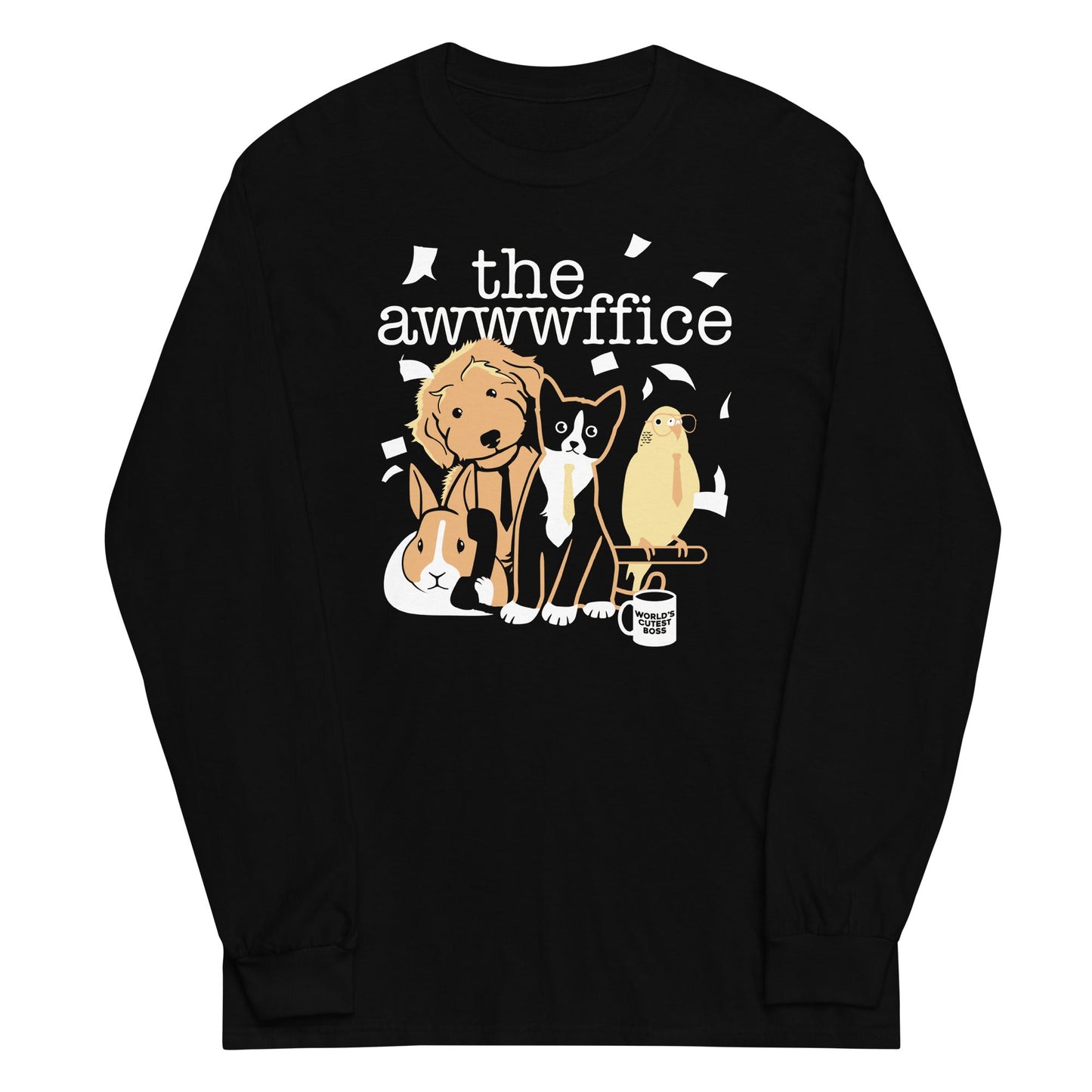The Awwwffice Unisex Long Sleeve Tee