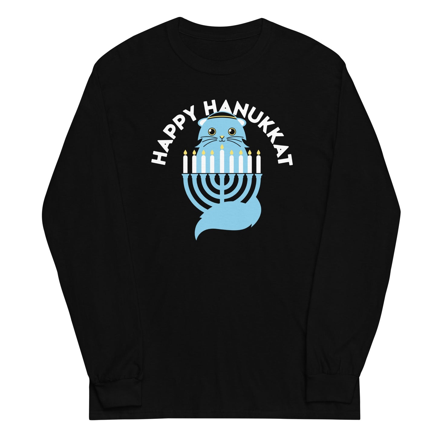 Happy Hanukkat Unisex Long Sleeve Tee