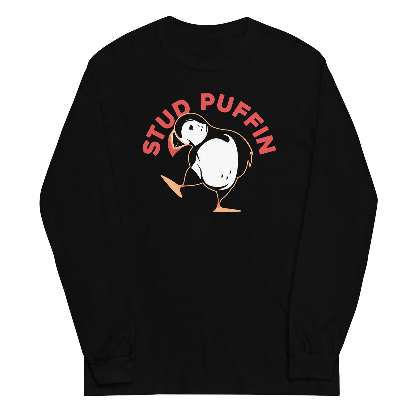 Stud Puffin Unisex Long Sleeve Tee