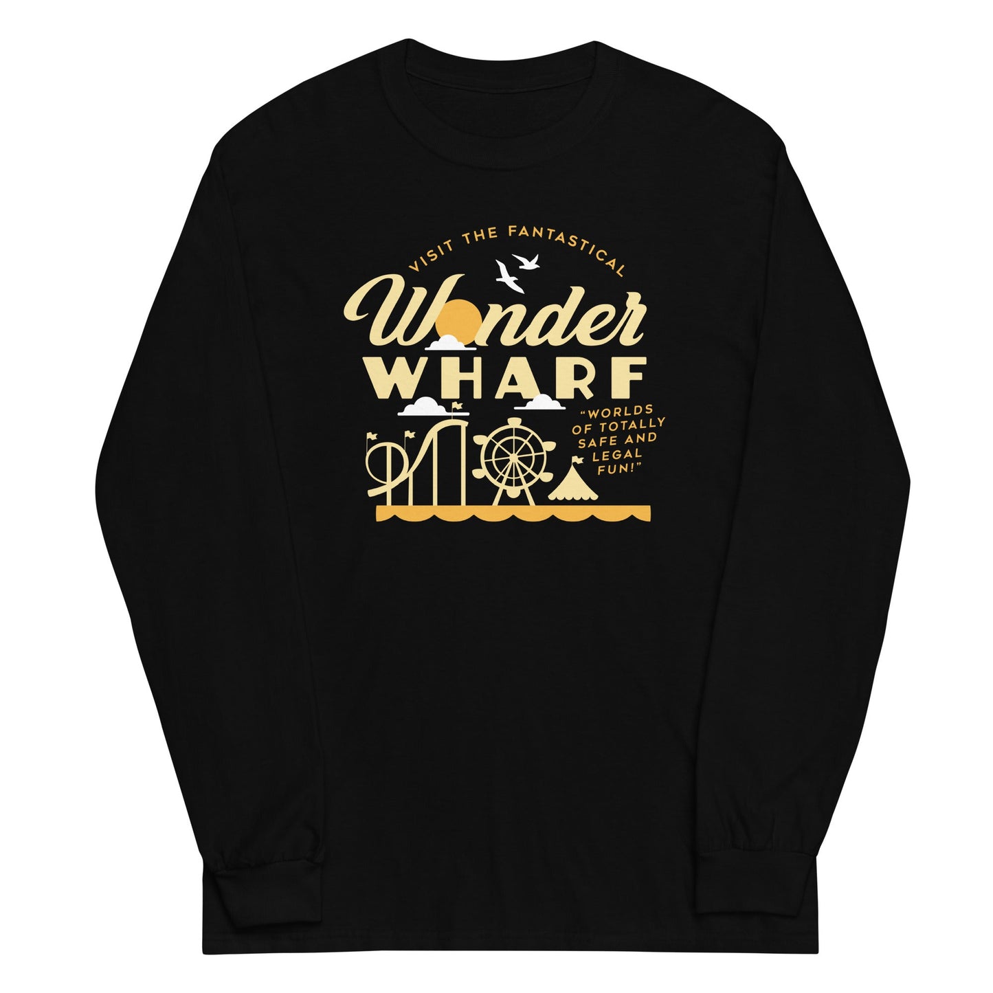 Wonder Wharf Unisex Long Sleeve Tee