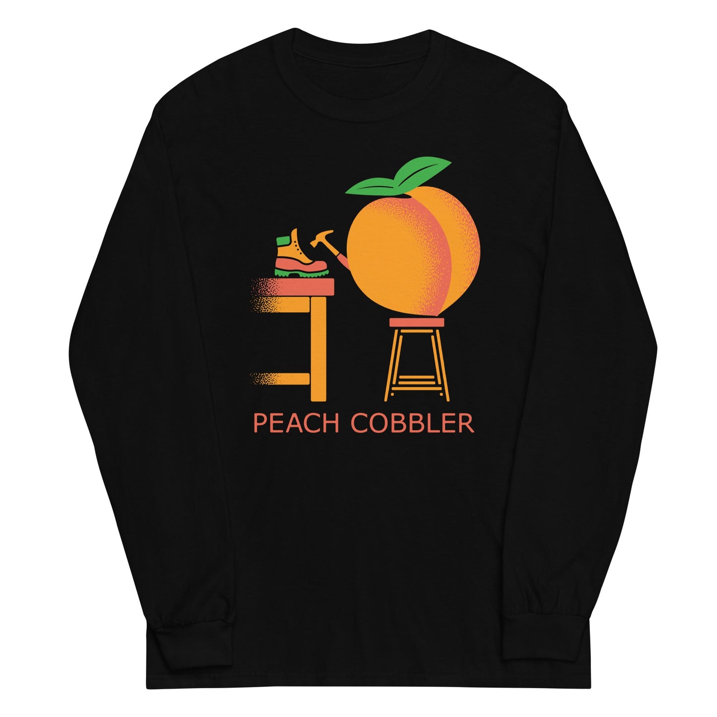 Peach Cobbler Unisex Long Sleeve Tee