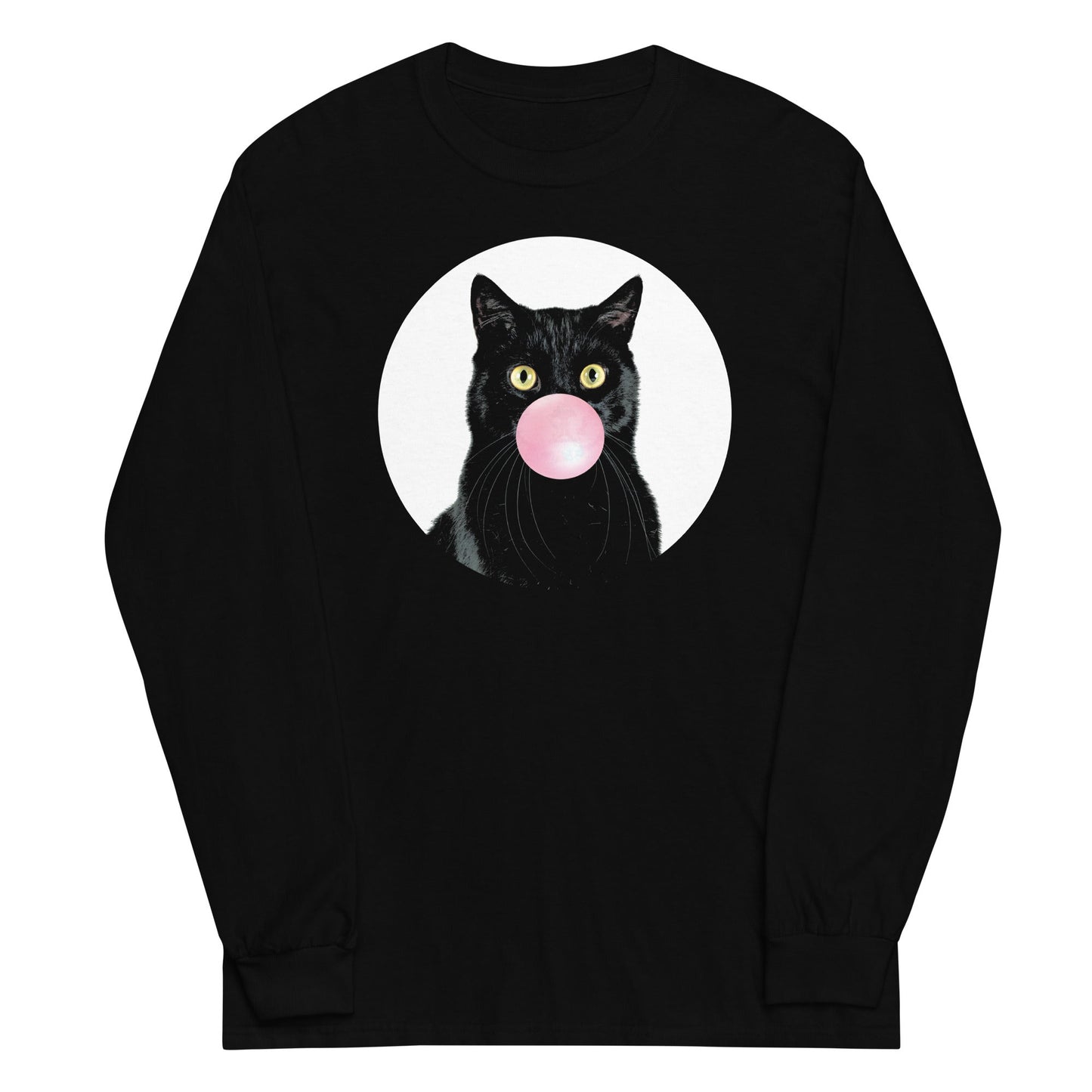 Bubble Cat Unisex Long Sleeve Tee
