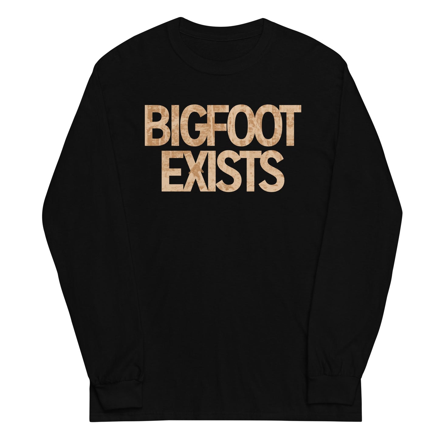 Bigfoot Exists Unisex Long Sleeve Tee