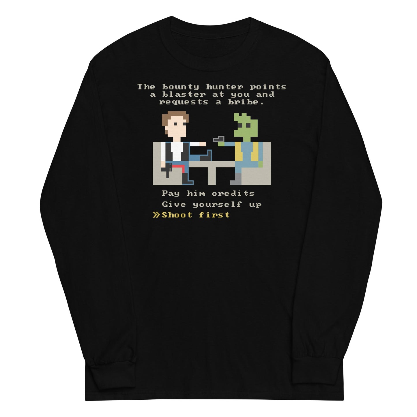 The Bounty Hunter Unisex Long Sleeve Tee