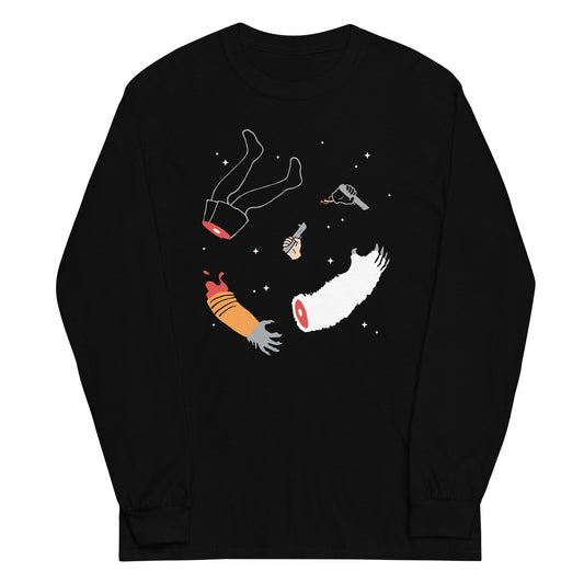 Floating Limbs Unisex Long Sleeve Tee