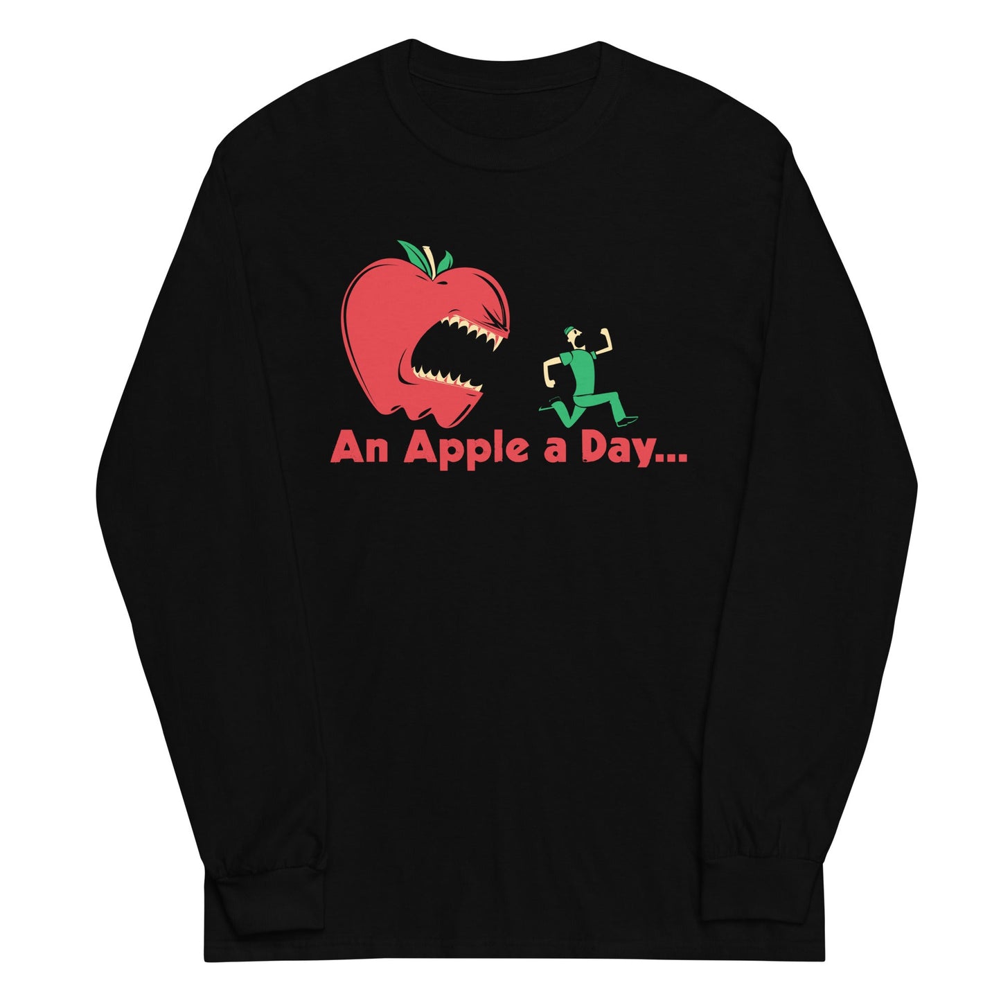 An Apple A Day... Unisex Long Sleeve Tee