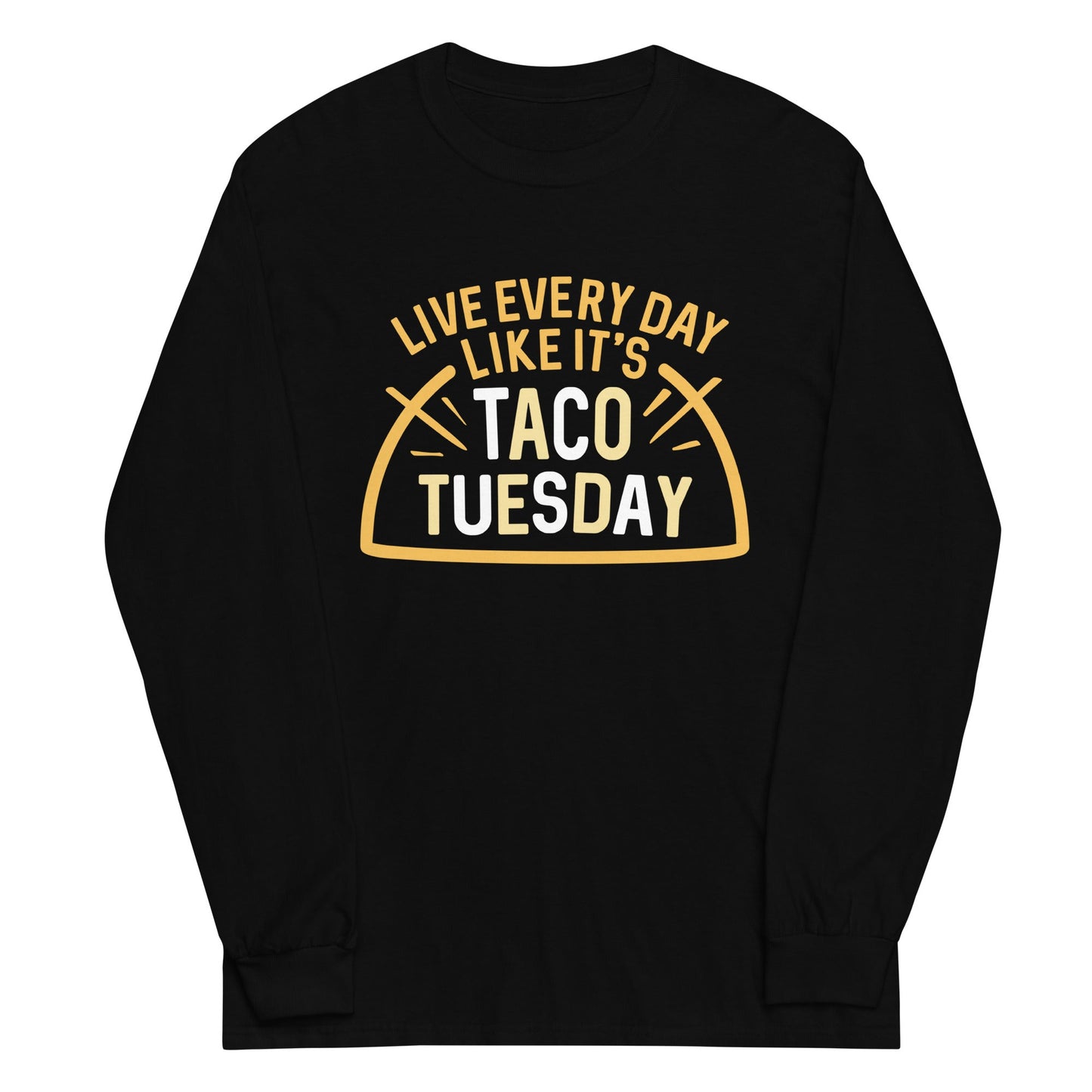 Taco Tuesday Unisex Long Sleeve Tee