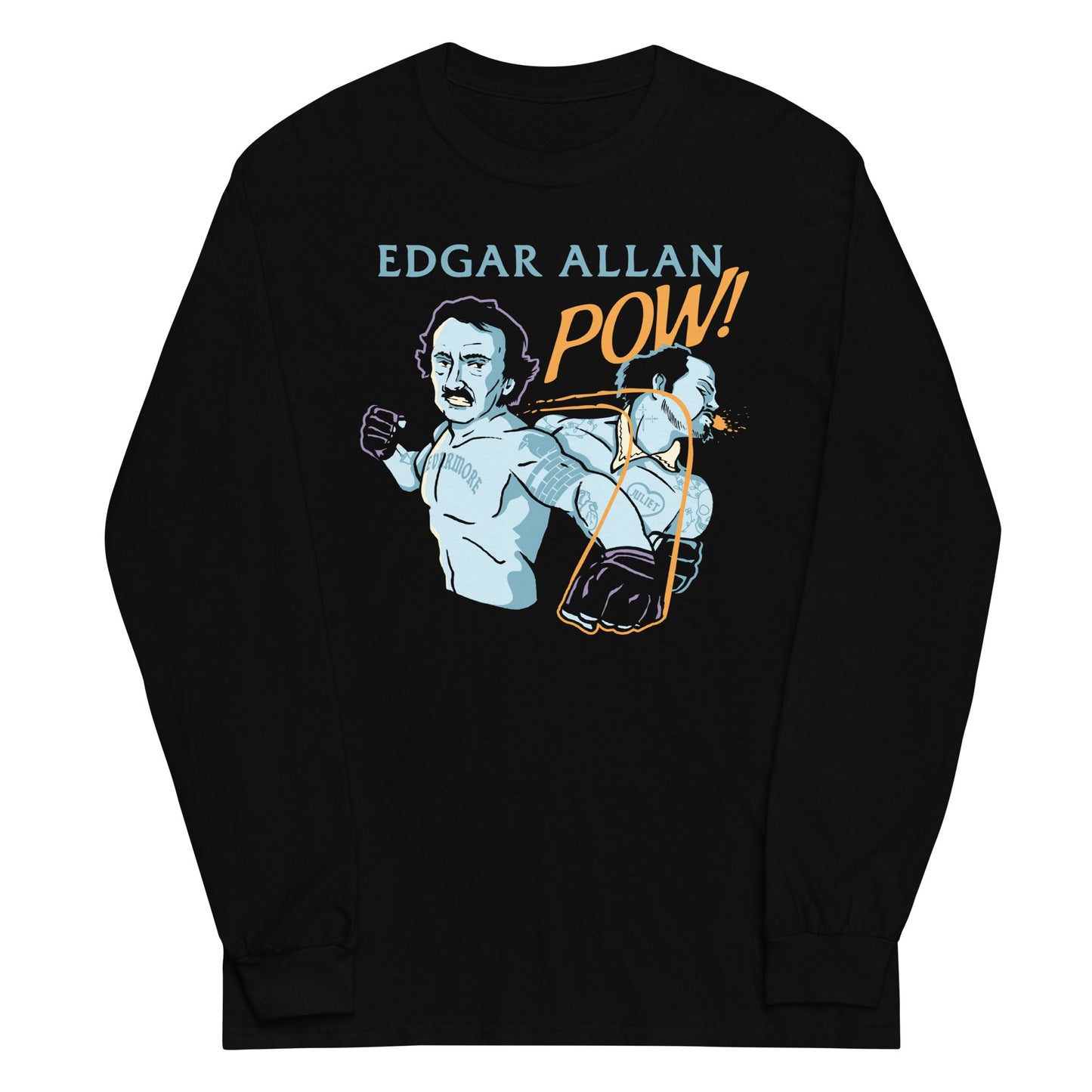 Edgar Allan Pow! Unisex Long Sleeve Tee