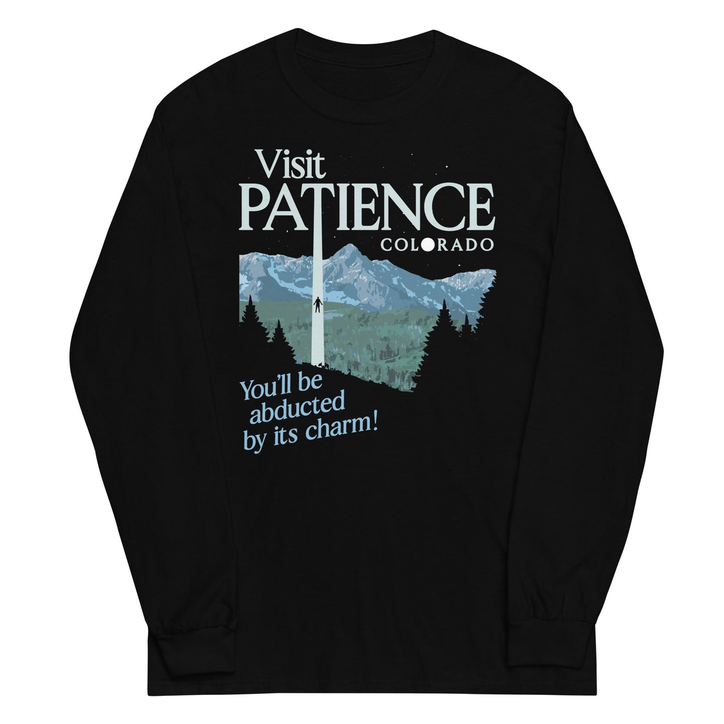Visit Patience Colorado Unisex Long Sleeve Tee