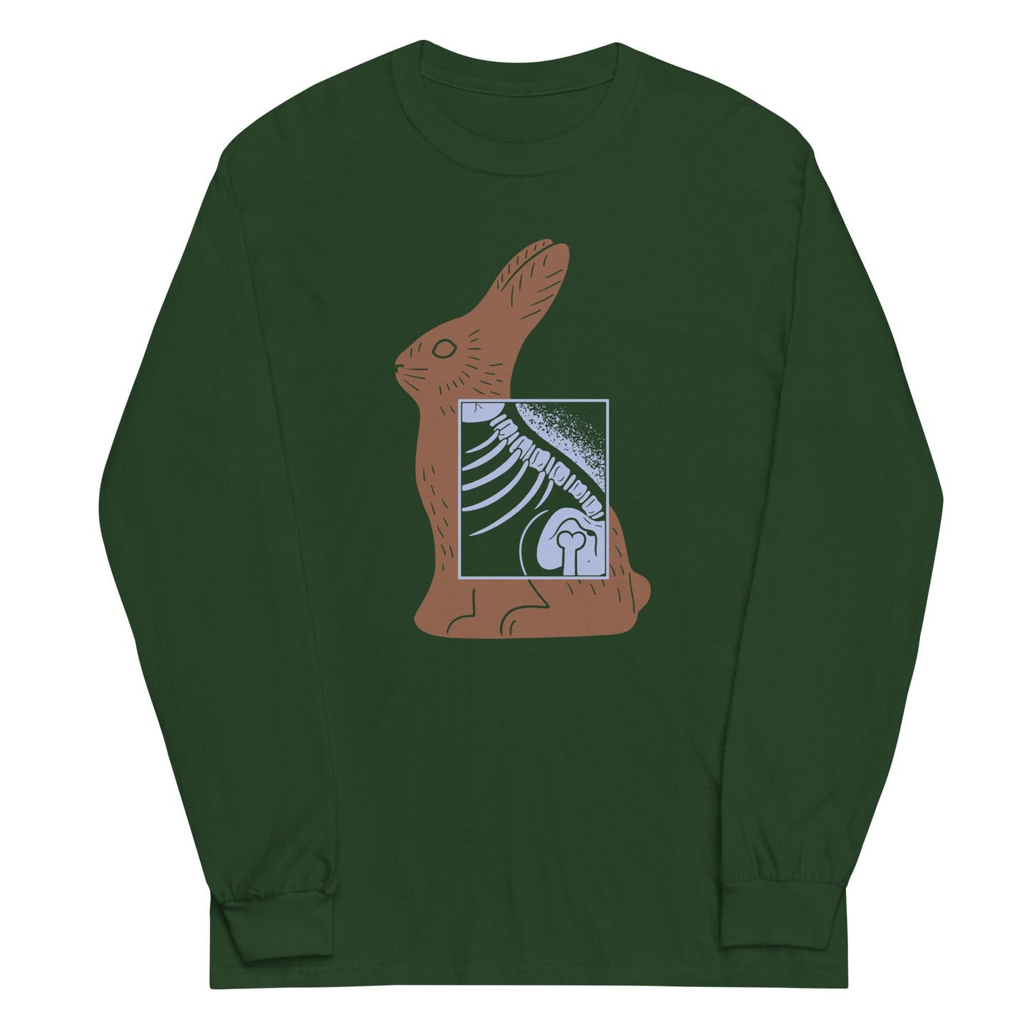 Bunny X-Ray Unisex Long Sleeve Tee