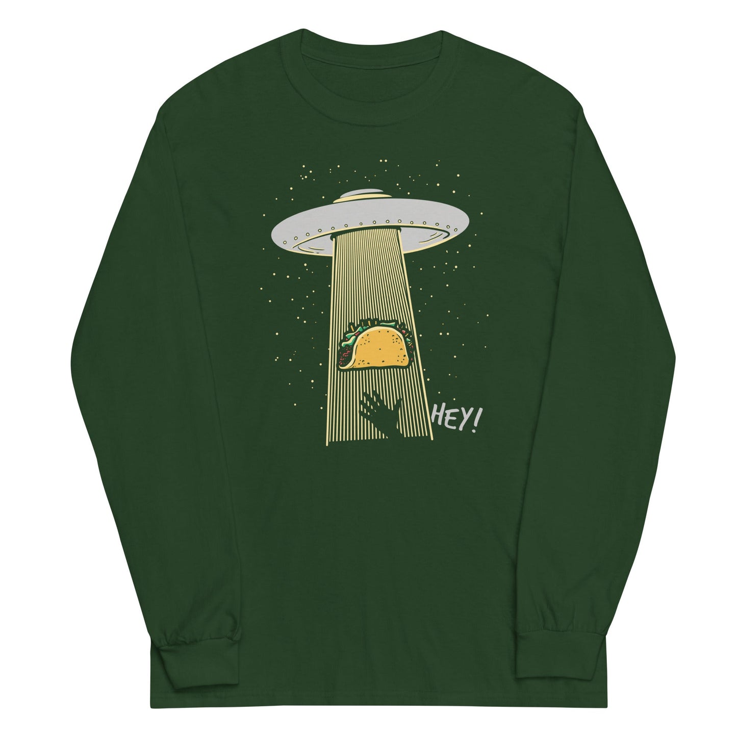 Taco Abduction Unisex Long Sleeve Tee