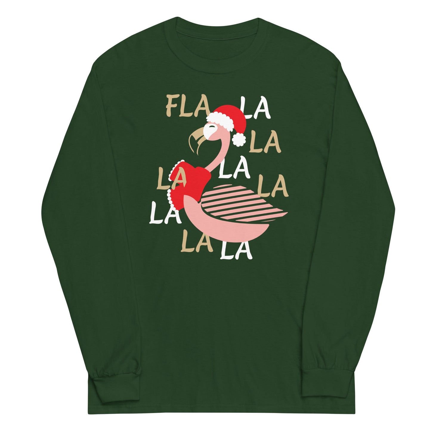 Fla La La Lamingo Unisex Long Sleeve Tee