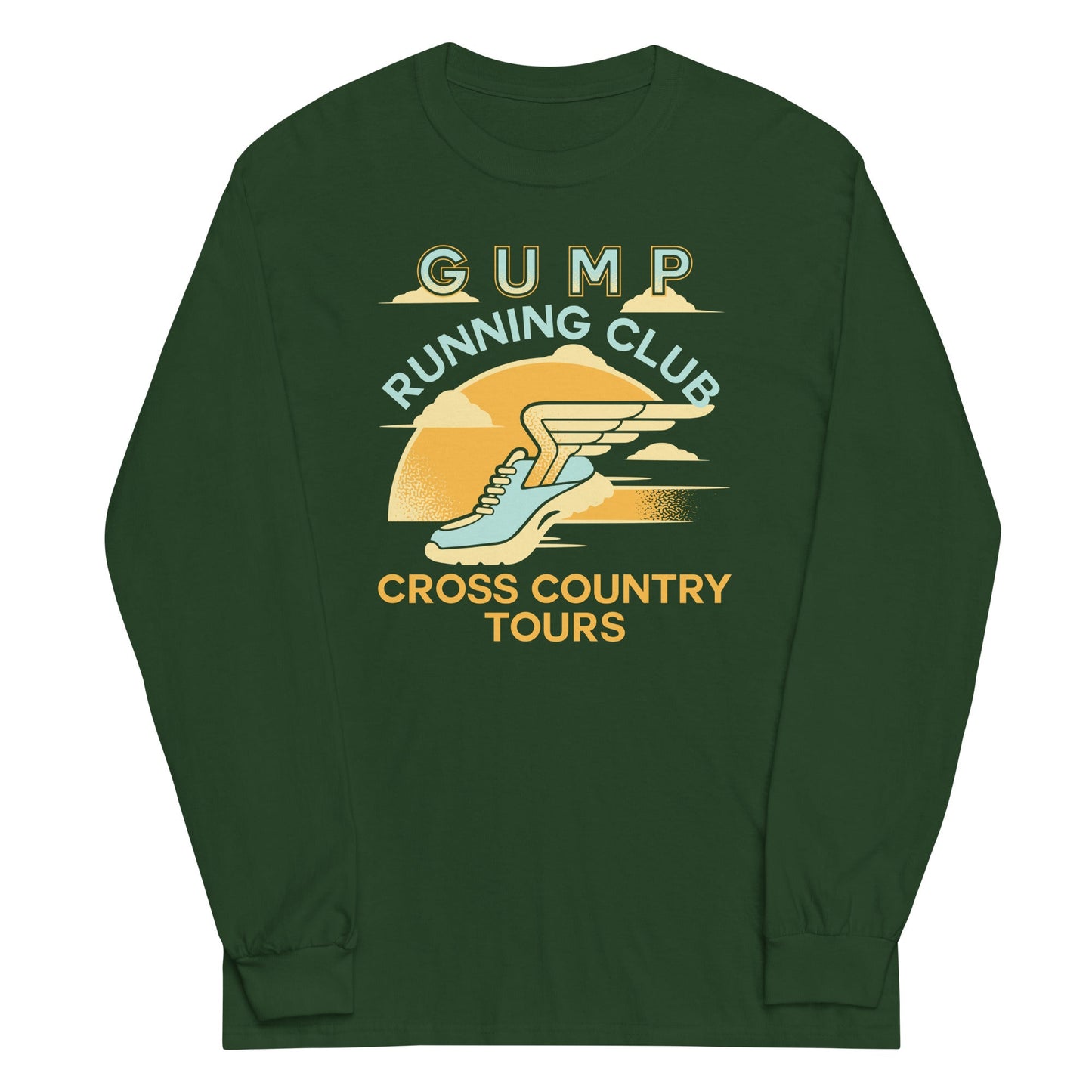 Gump Running Club Unisex Long Sleeve Tee