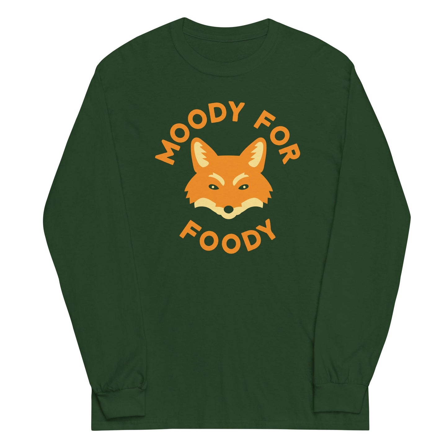 Moody For Foody Unisex Long Sleeve Tee