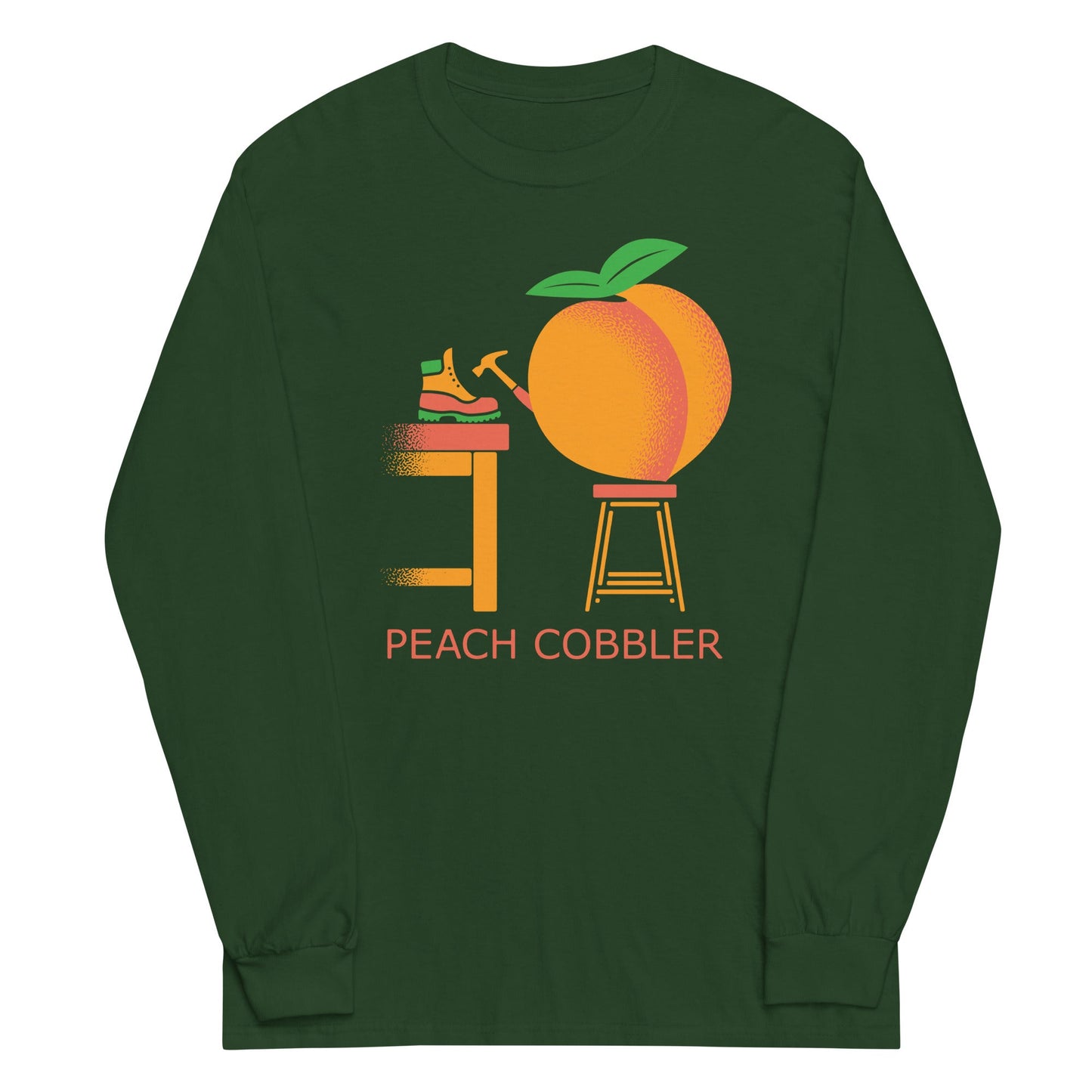 Peach Cobbler Unisex Long Sleeve Tee