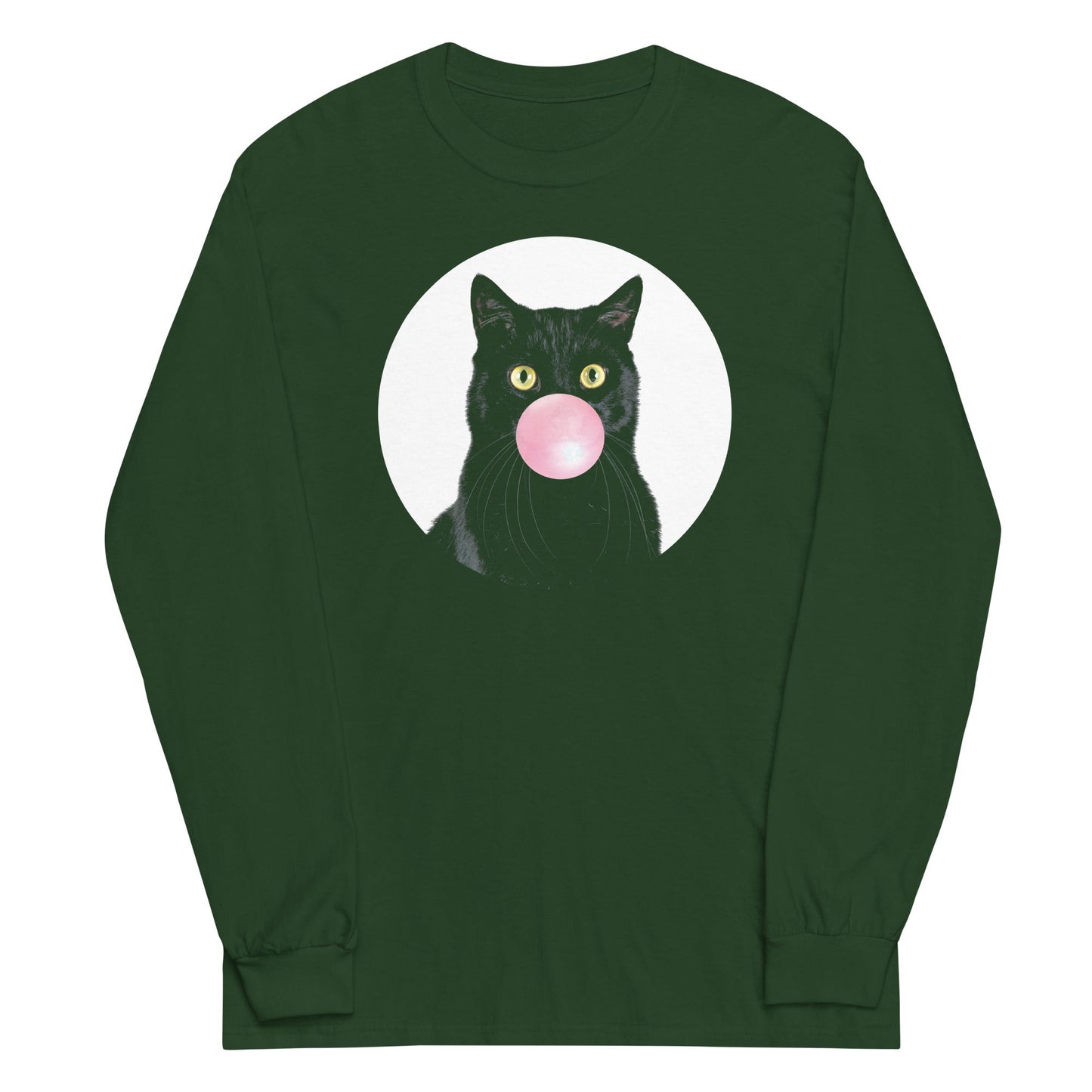 Bubble Cat Unisex Long Sleeve Tee