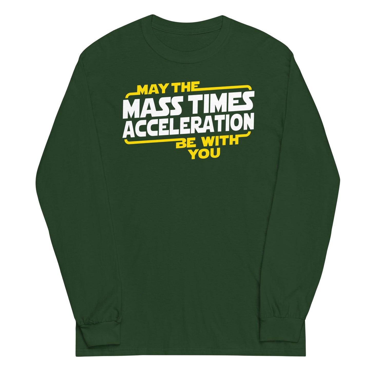 May The Mass x Acceleration Unisex Long Sleeve Tee