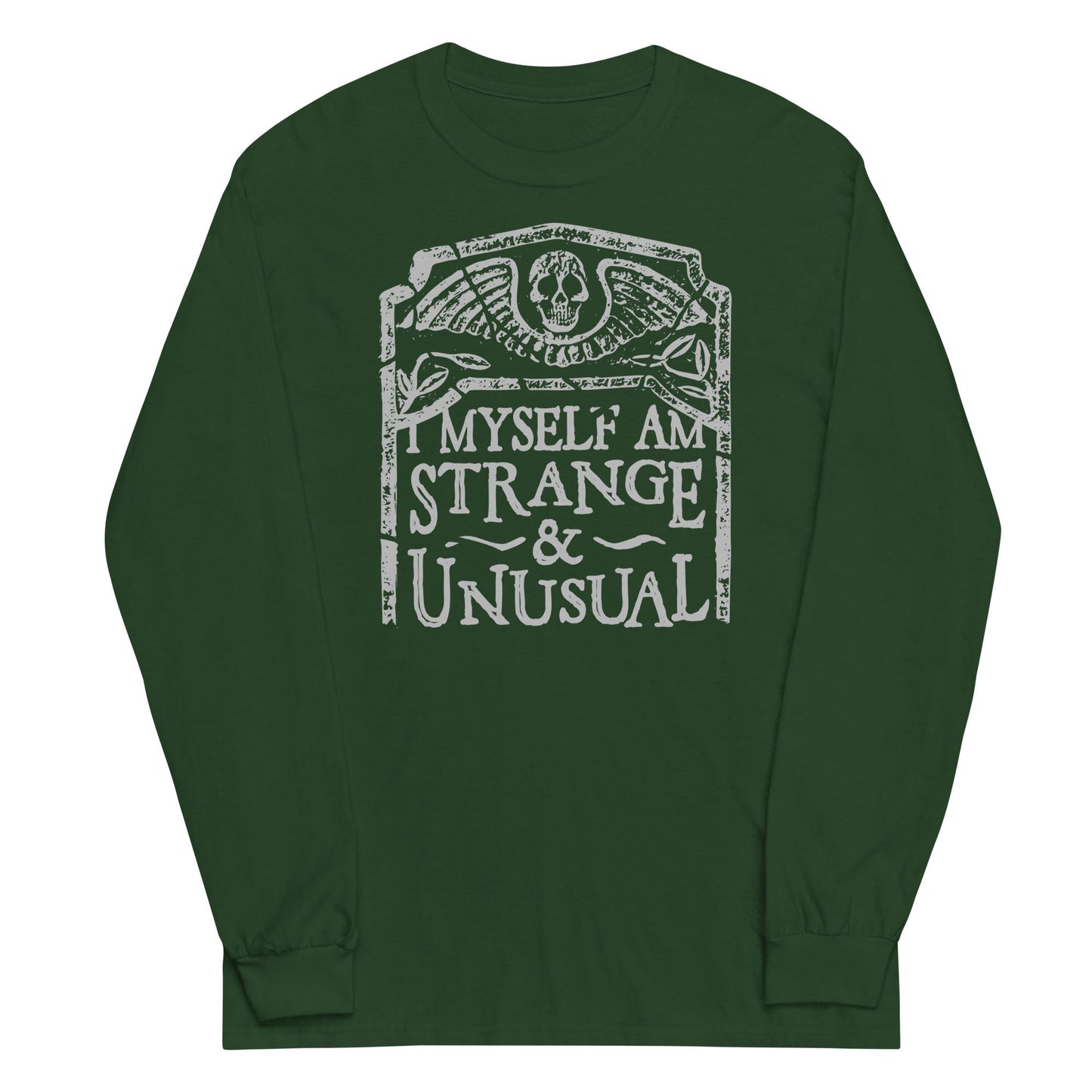 I Myself Am Strange And Unusual Unisex Long Sleeve Tee