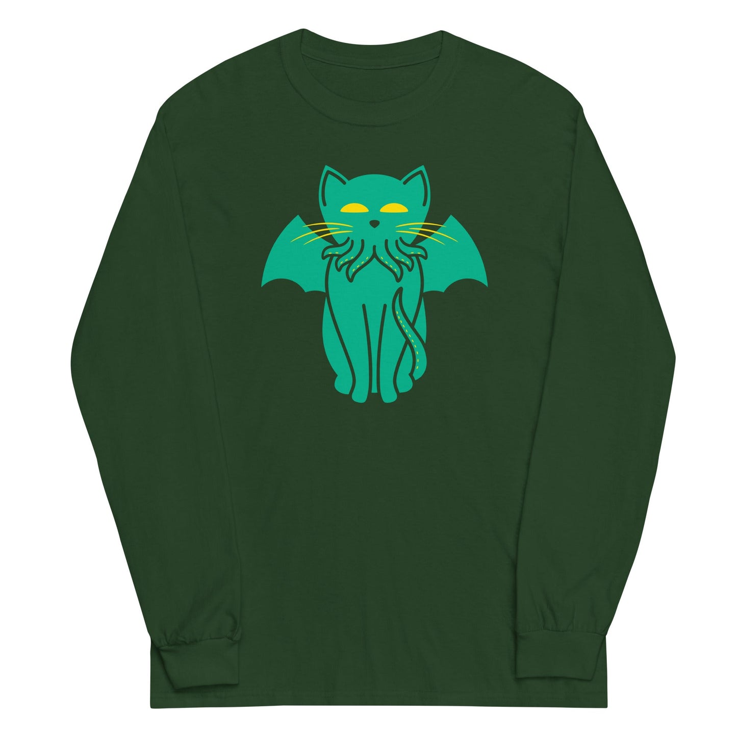 Cathulhu Unisex Long Sleeve Tee