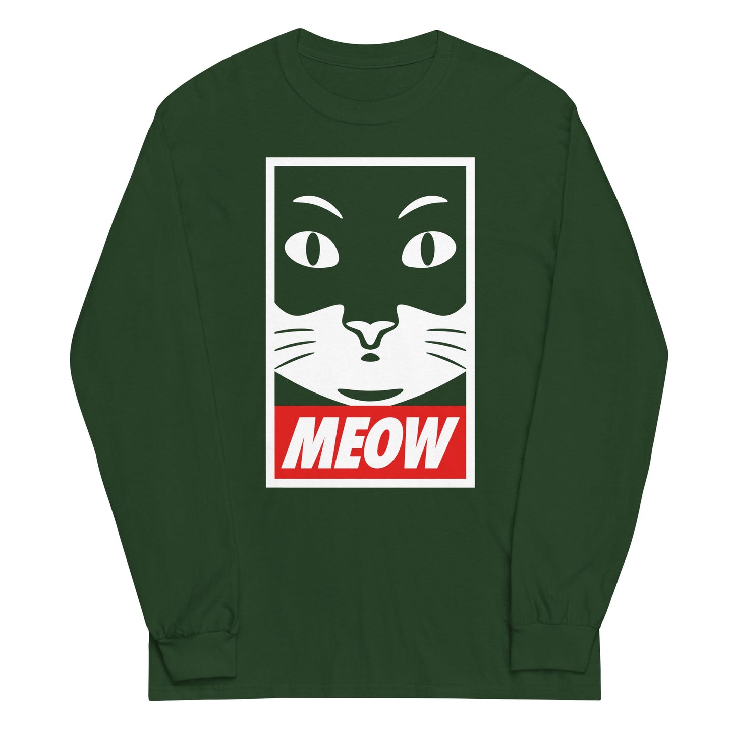 Meow Unisex Long Sleeve Tee