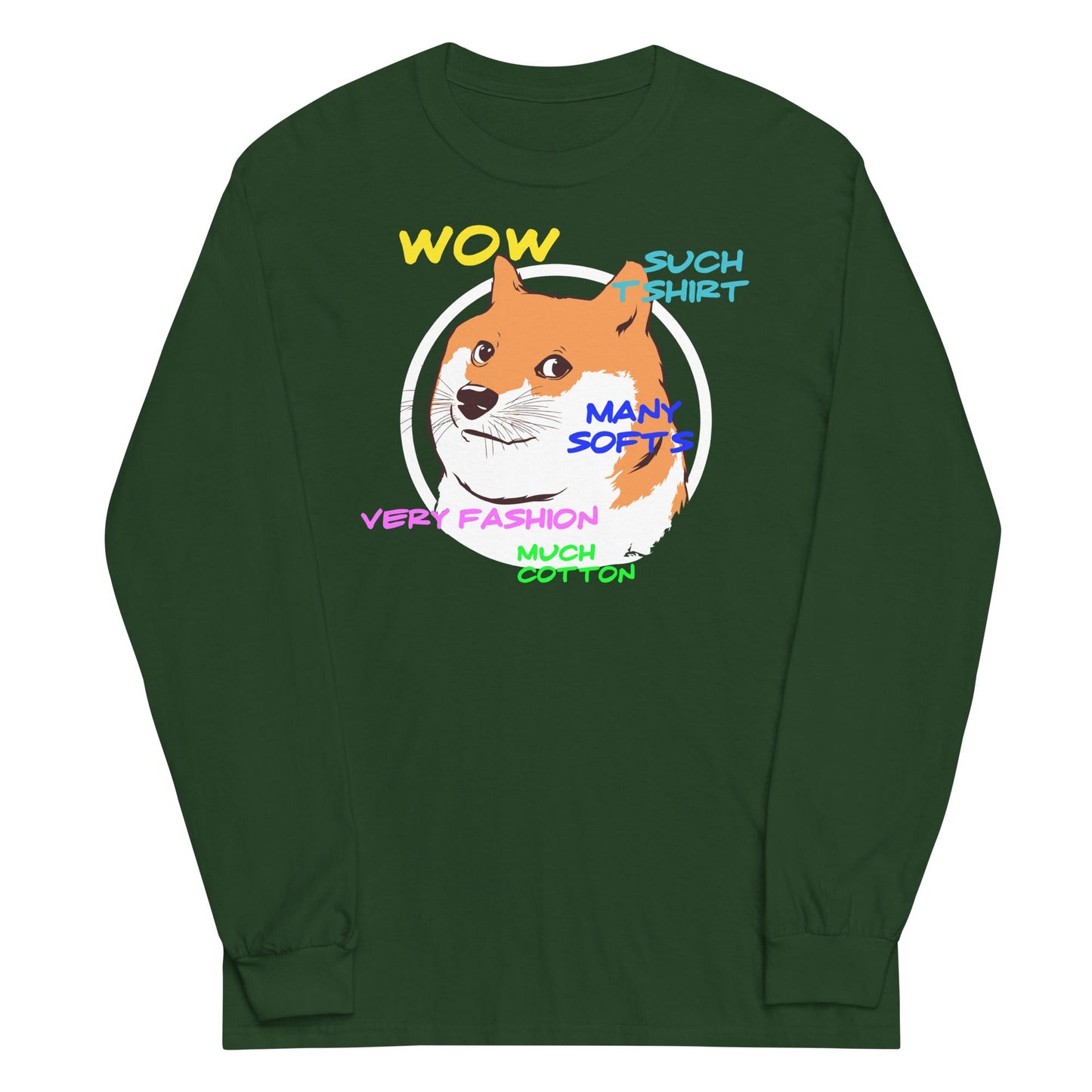 Doge Shirt Unisex Long Sleeve Tee