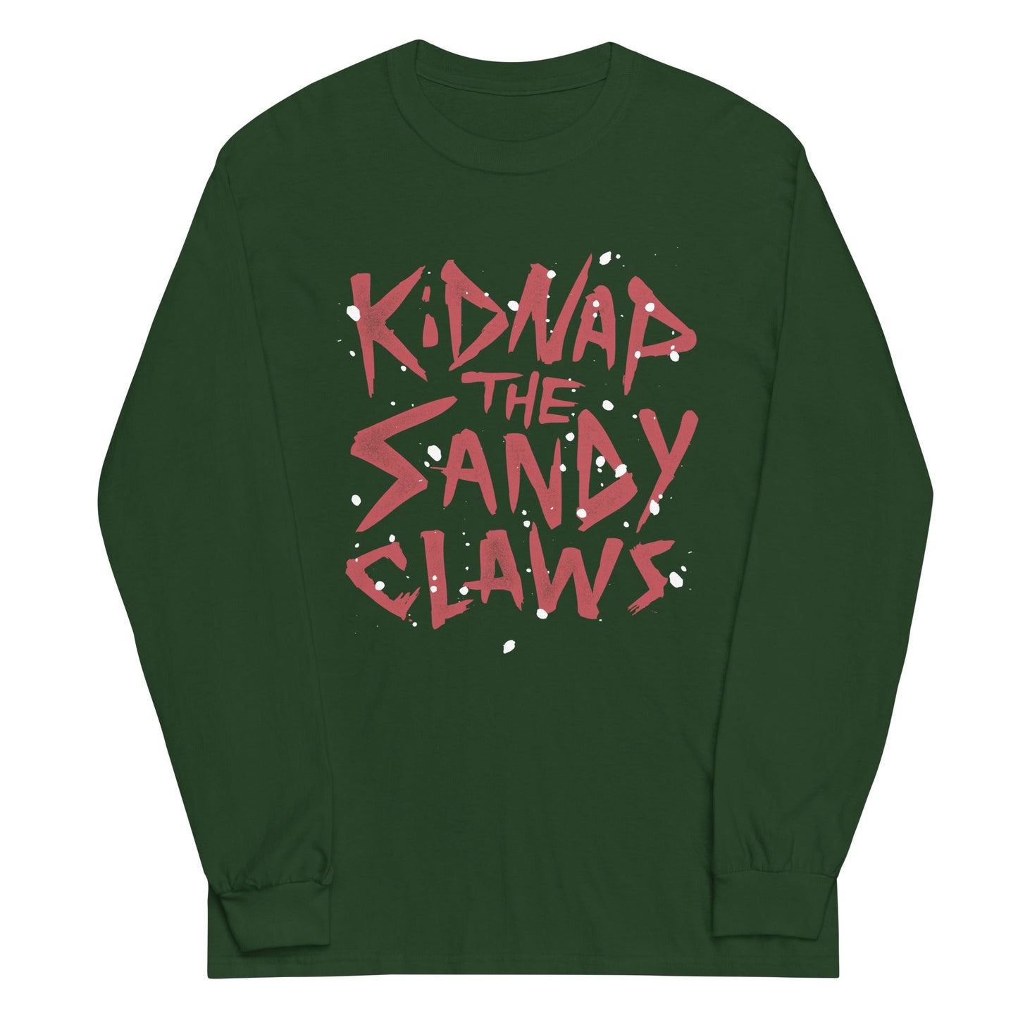 Kidnap The Sandy Claws Unisex Long Sleeve Tee
