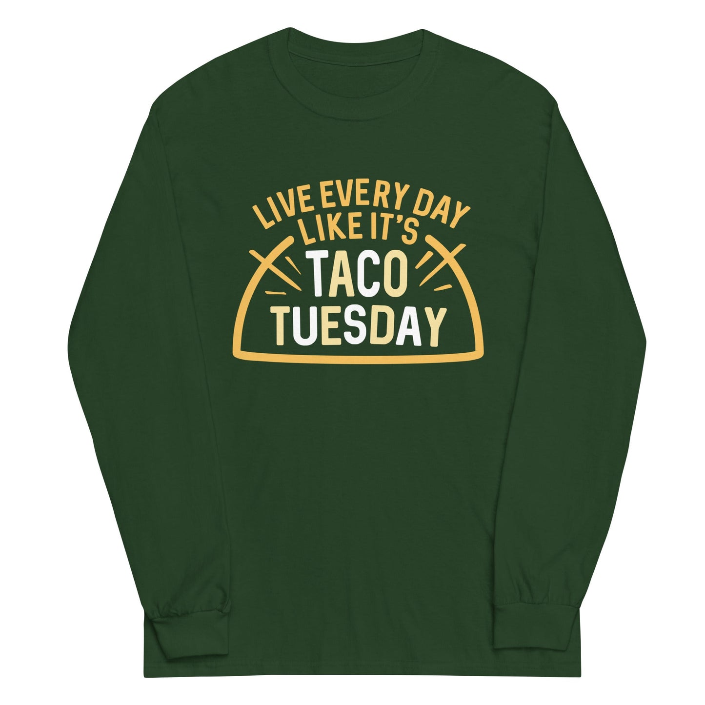 Taco Tuesday Unisex Long Sleeve Tee