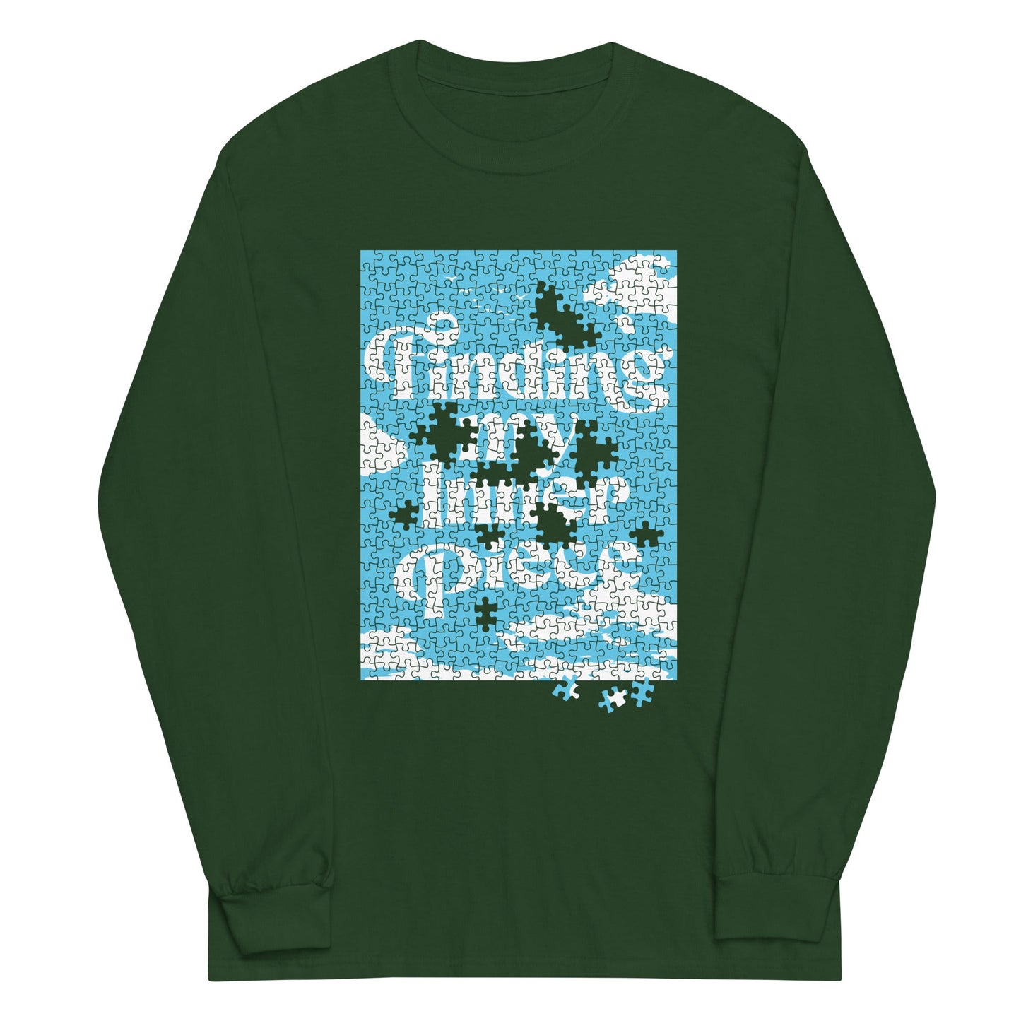 Finding My Inner Piece Unisex Long Sleeve Tee