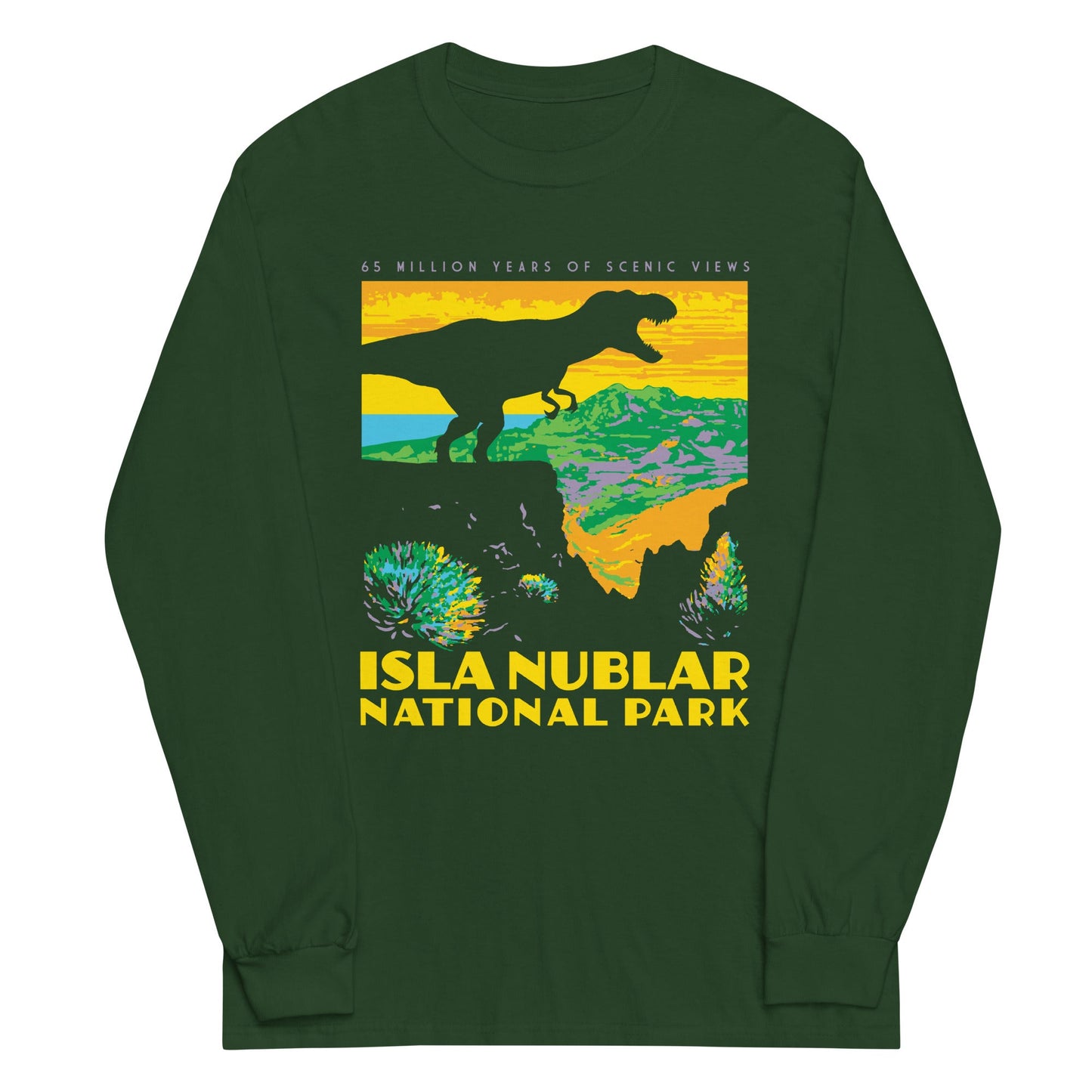 Isla Nublar National Park Unisex Long Sleeve Tee
