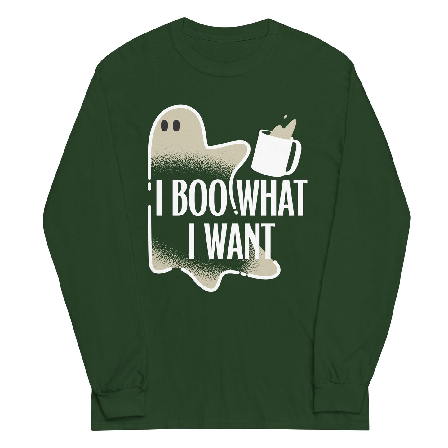 I Boo What I Want Unisex Long Sleeve Tee