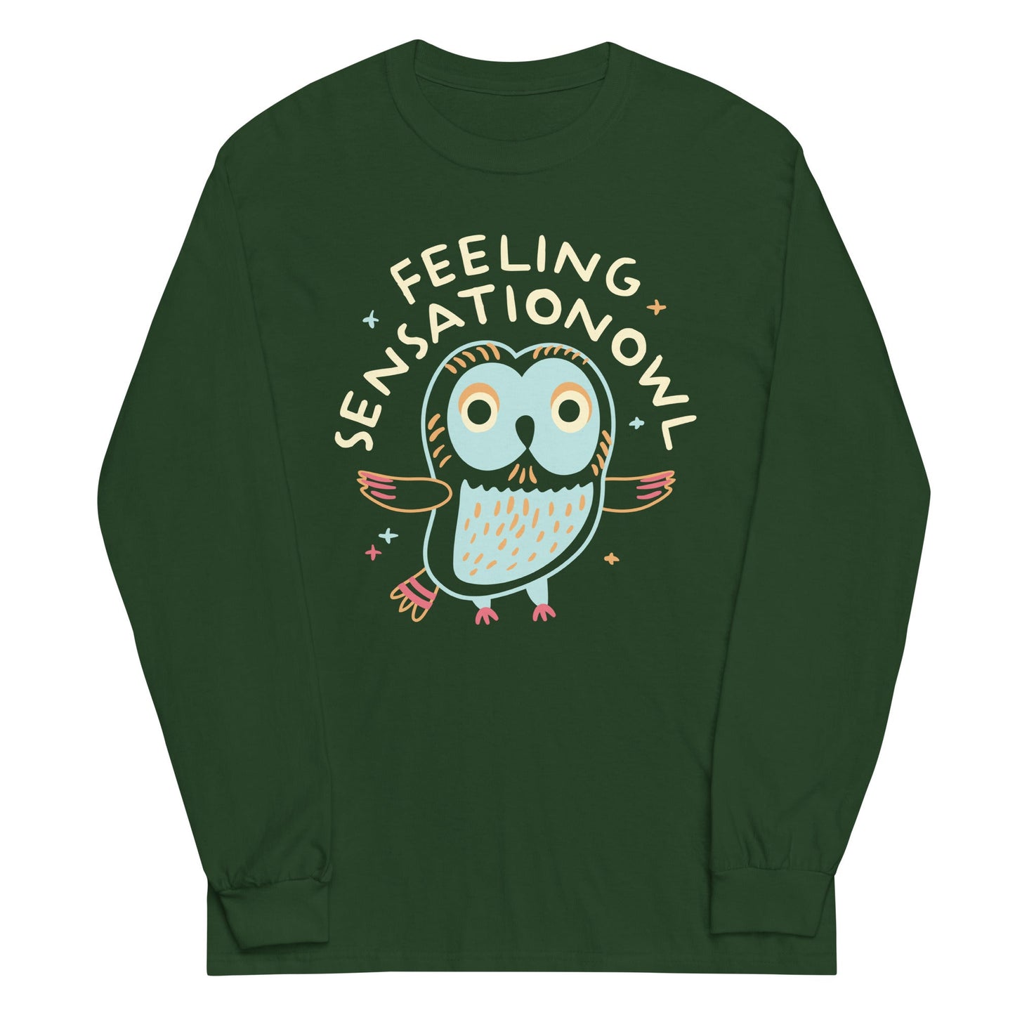 Feeling Sensationowl Unisex Long Sleeve Tee