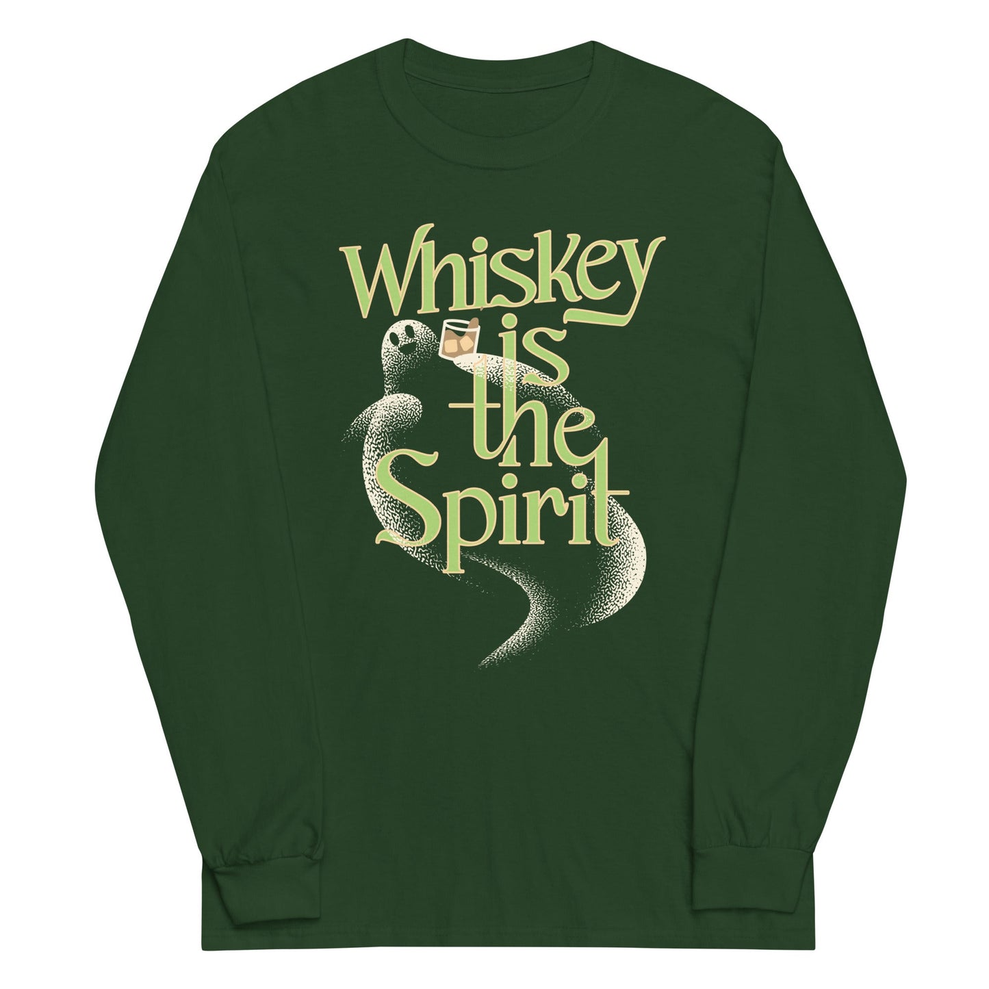 Whiskey Is The Spirit Unisex Long Sleeve Tee