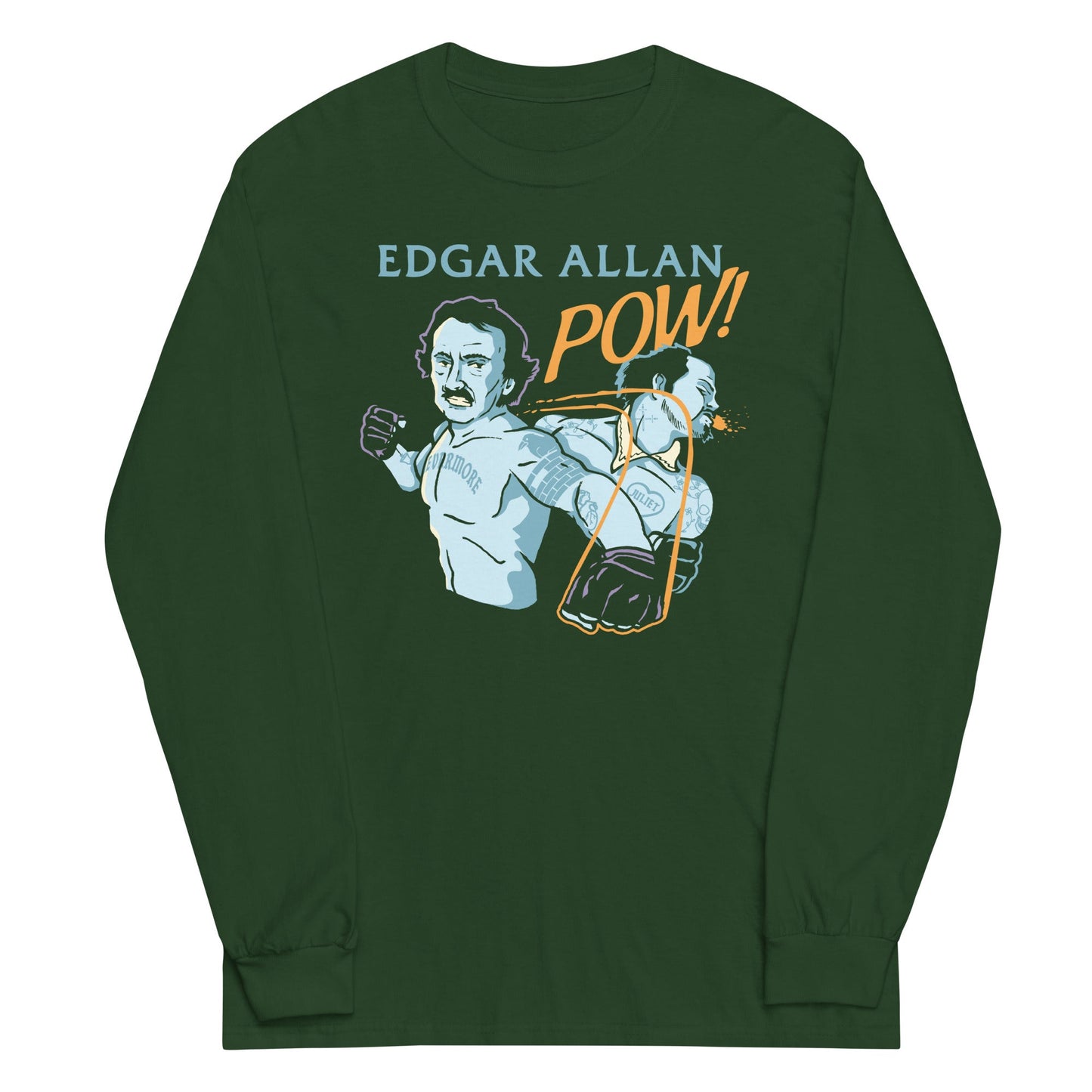 Edgar Allan Pow! Unisex Long Sleeve Tee
