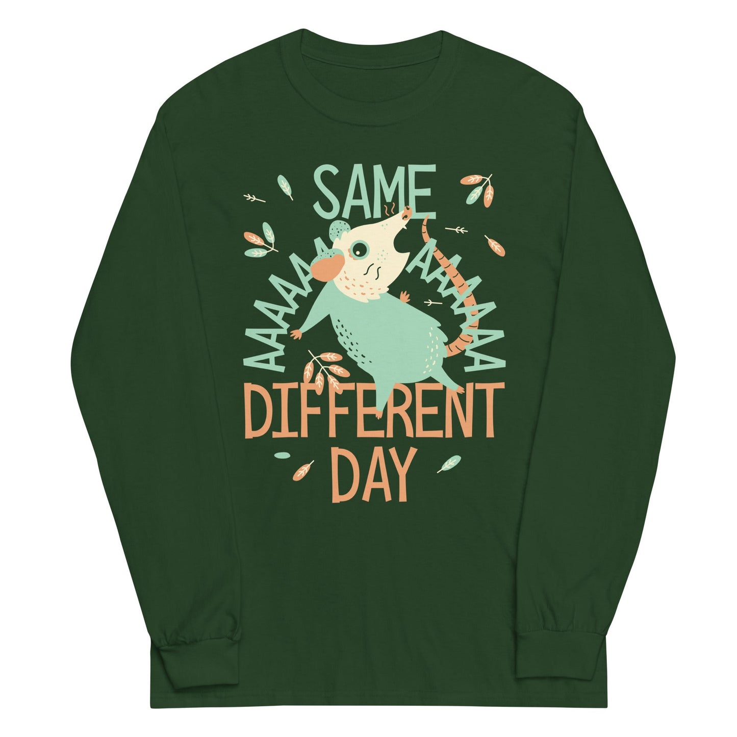 Same Aaaa Different Day Unisex Long Sleeve Tee