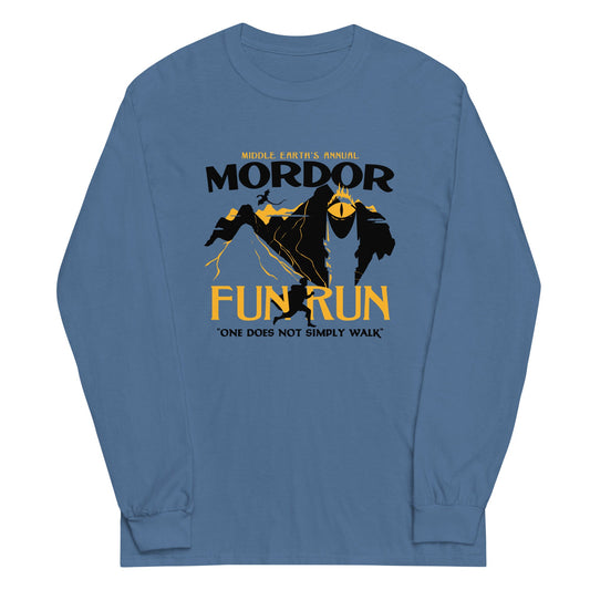 Mordor Fun Run Unisex Long Sleeve Tee