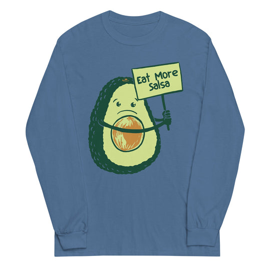 Eat More Salsa Unisex Long Sleeve Tee