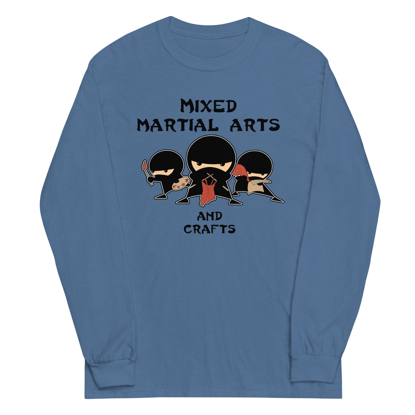 Mixed Martial Arts and Crafts Unisex Long Sleeve Tee