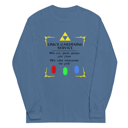 Link's Gardening Service Unisex Long Sleeve Tee
