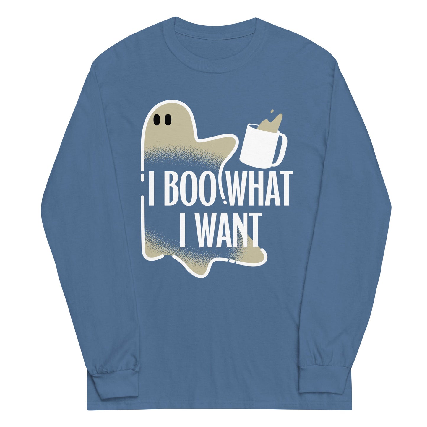 I Boo What I Want Unisex Long Sleeve Tee