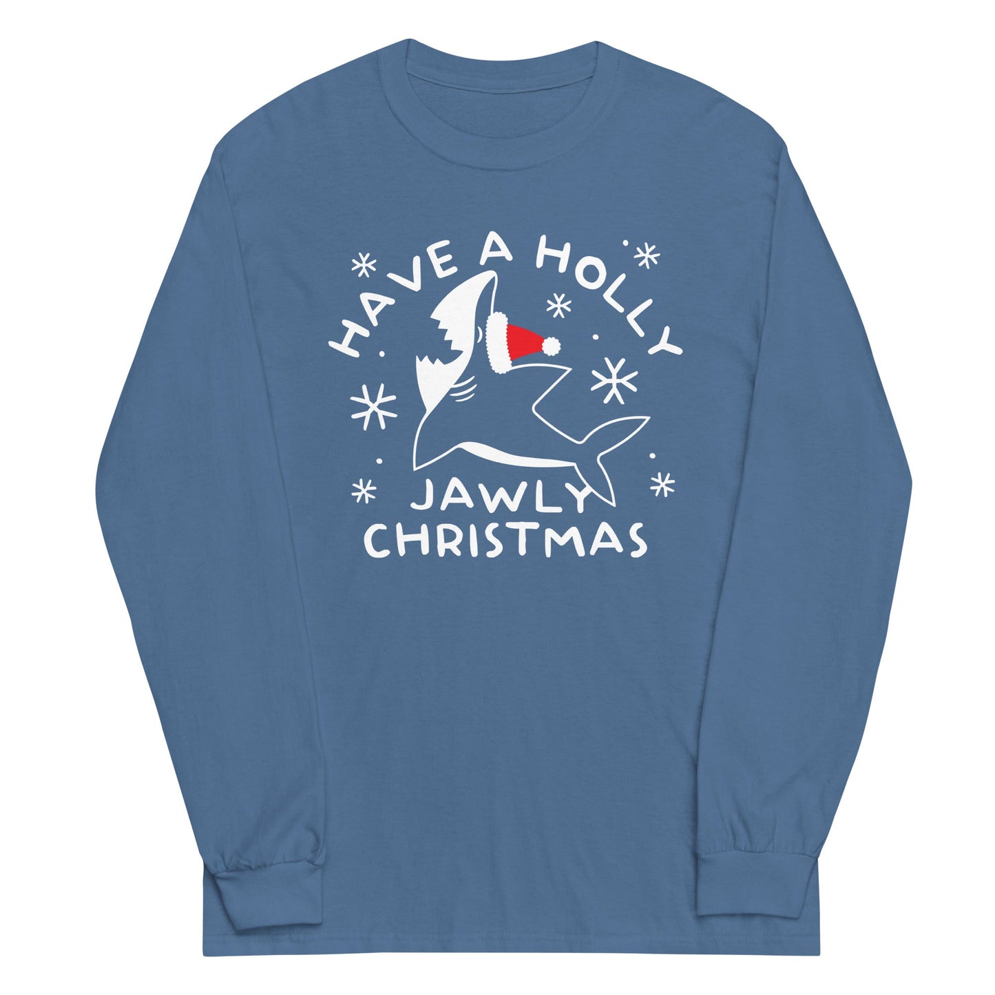 Have A Holly Jawly Christmas Unisex Long Sleeve Tee