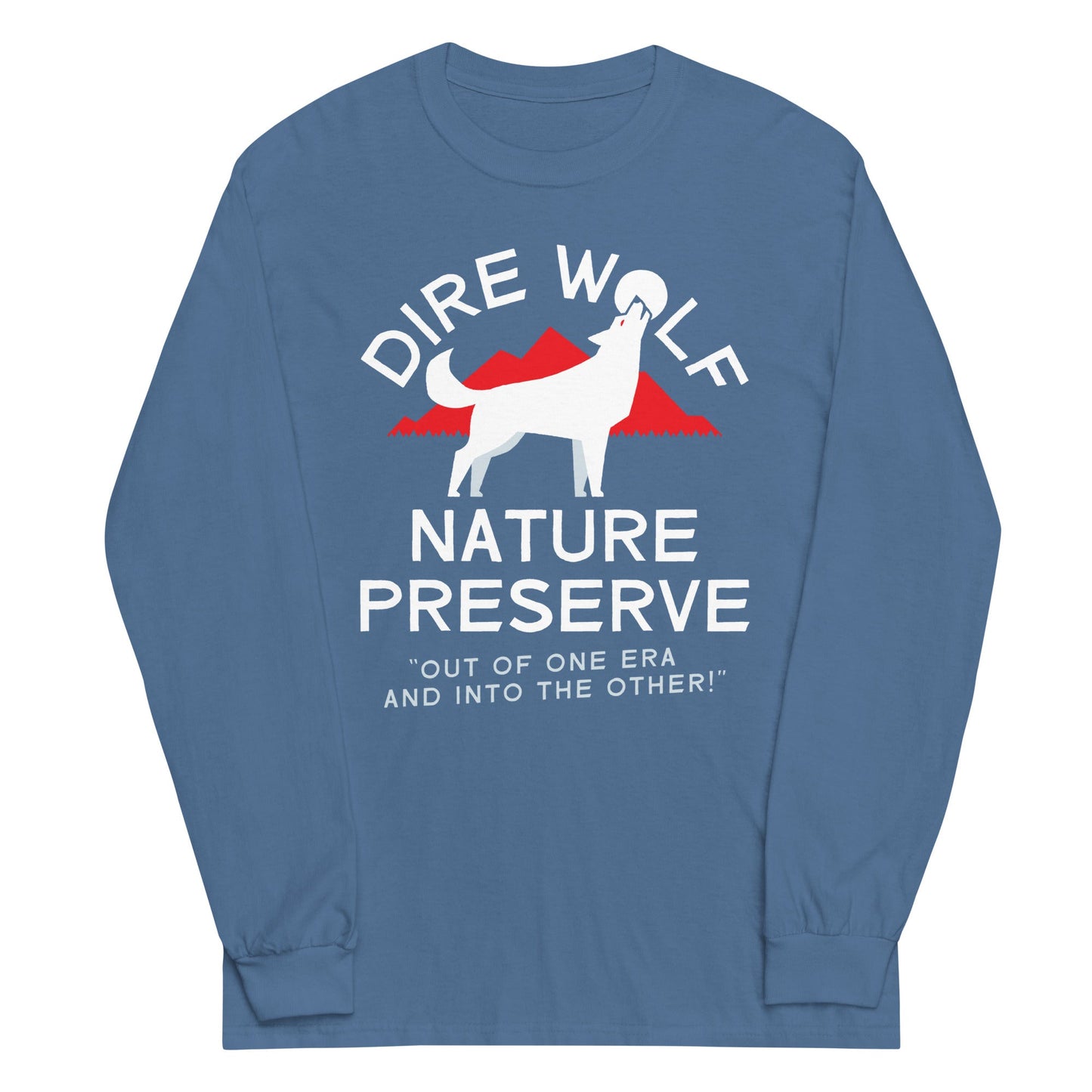 Dire Wolf Nature Preserve Unisex Long Sleeve Tee