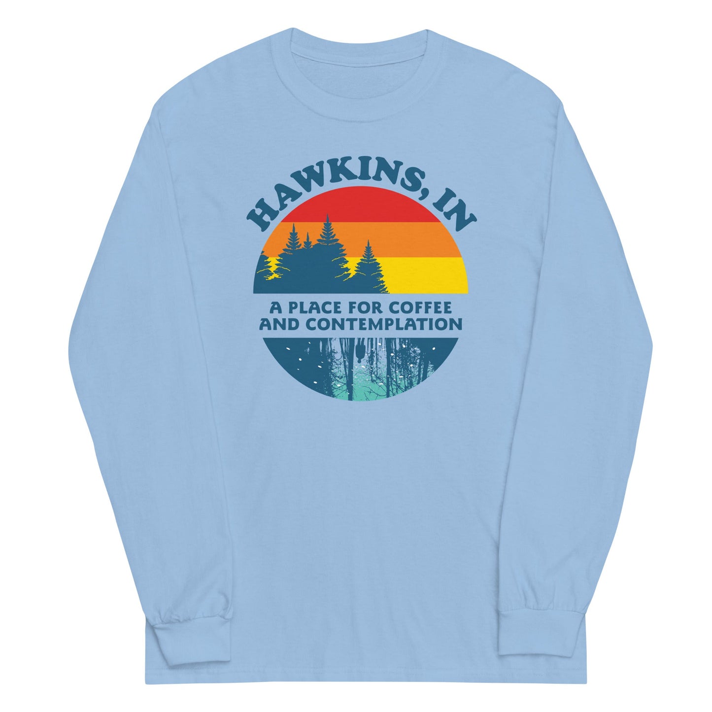 Hawkins Retro Unisex Long Sleeve Tee