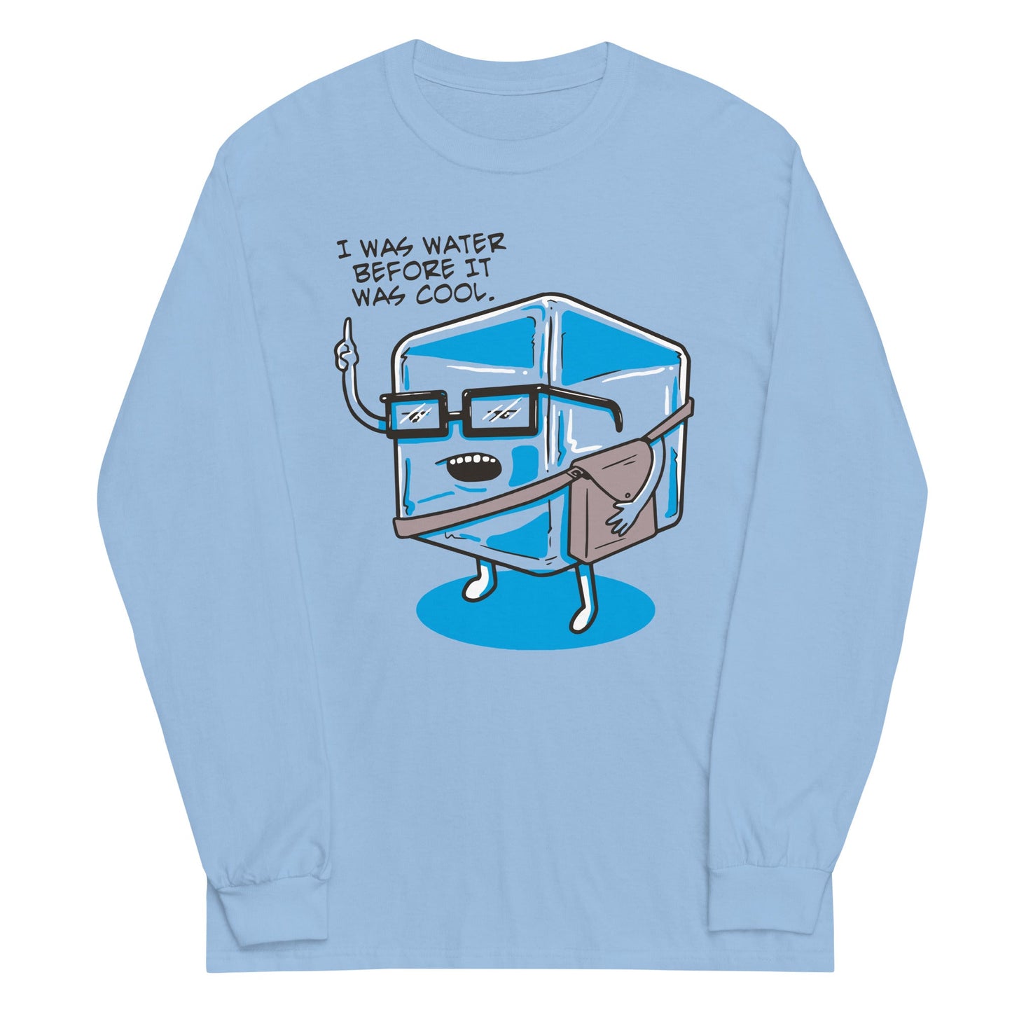 Hipster Ice Cube Unisex Long Sleeve Tee
