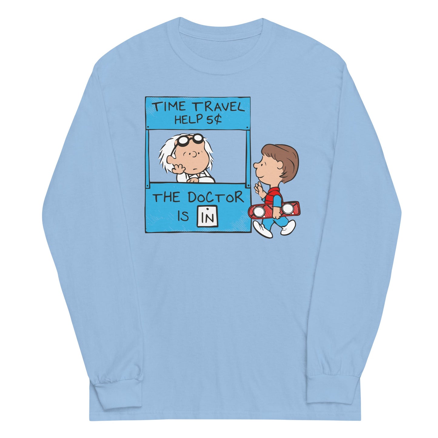 The Doctor Is In Unisex Long Sleeve Tee