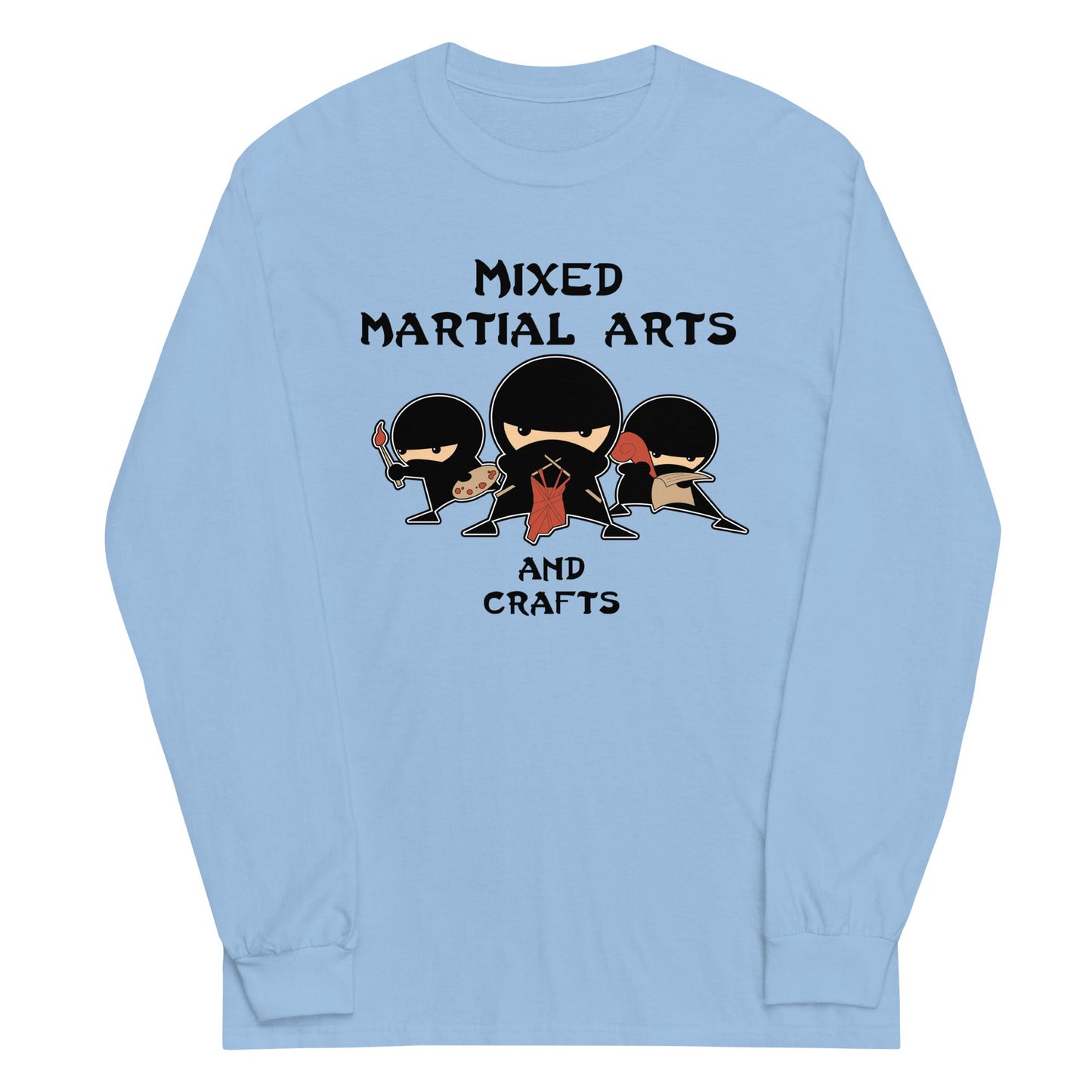 Mixed Martial Arts and Crafts Unisex Long Sleeve Tee