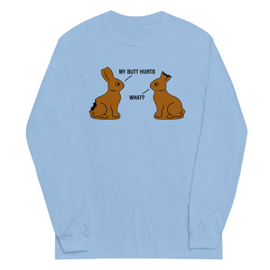 My Butt Hurts Unisex Long Sleeve Tee