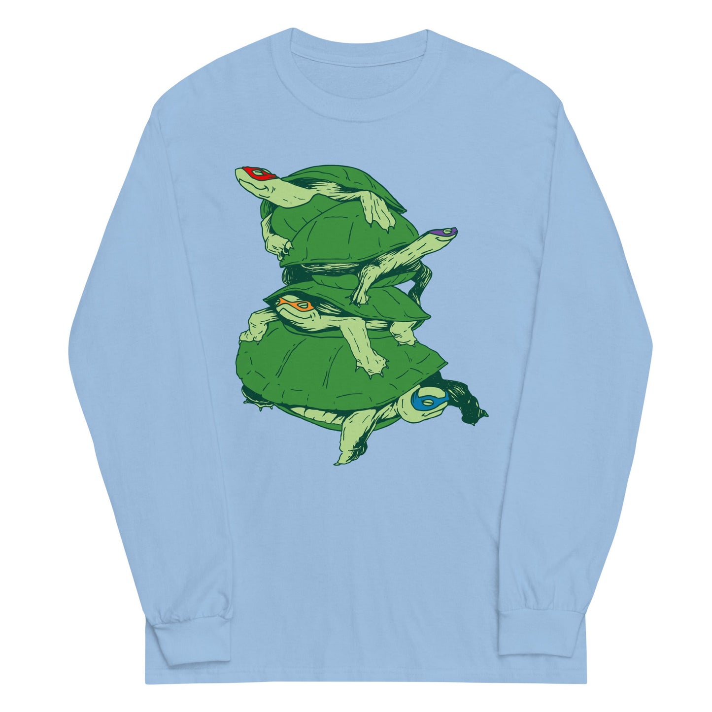 Masked Turtles Unisex Long Sleeve Tee