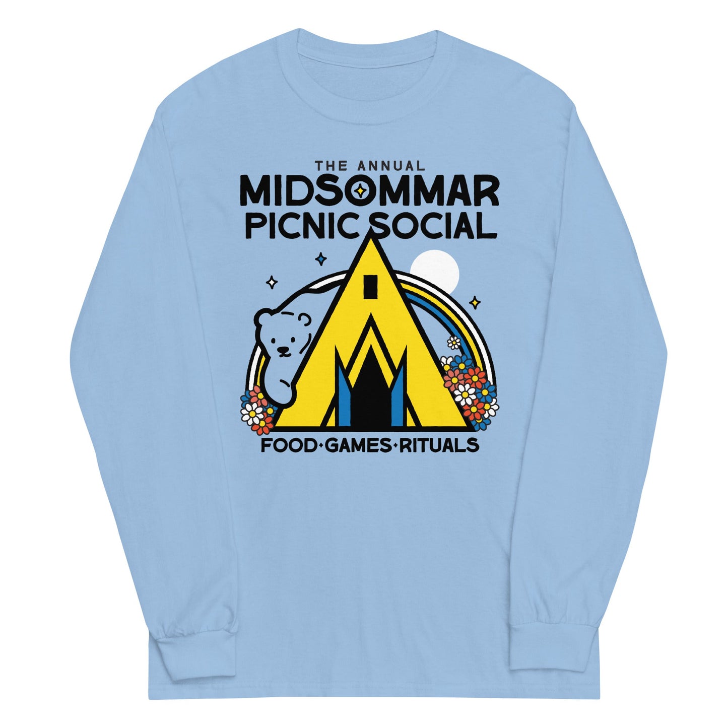 The Annual Midsommar Picnic Social Unisex Long Sleeve Tee