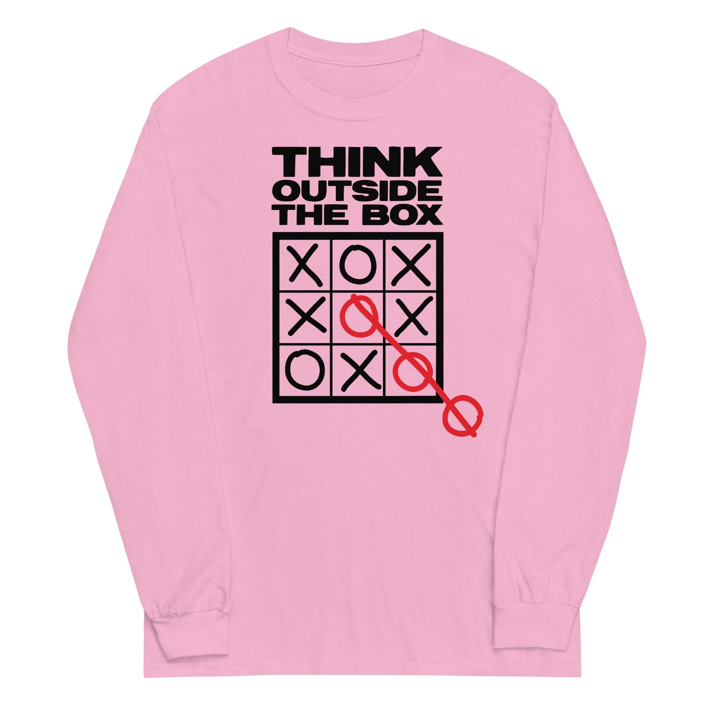 Think Outside The Box Unisex Long Sleeve Tee