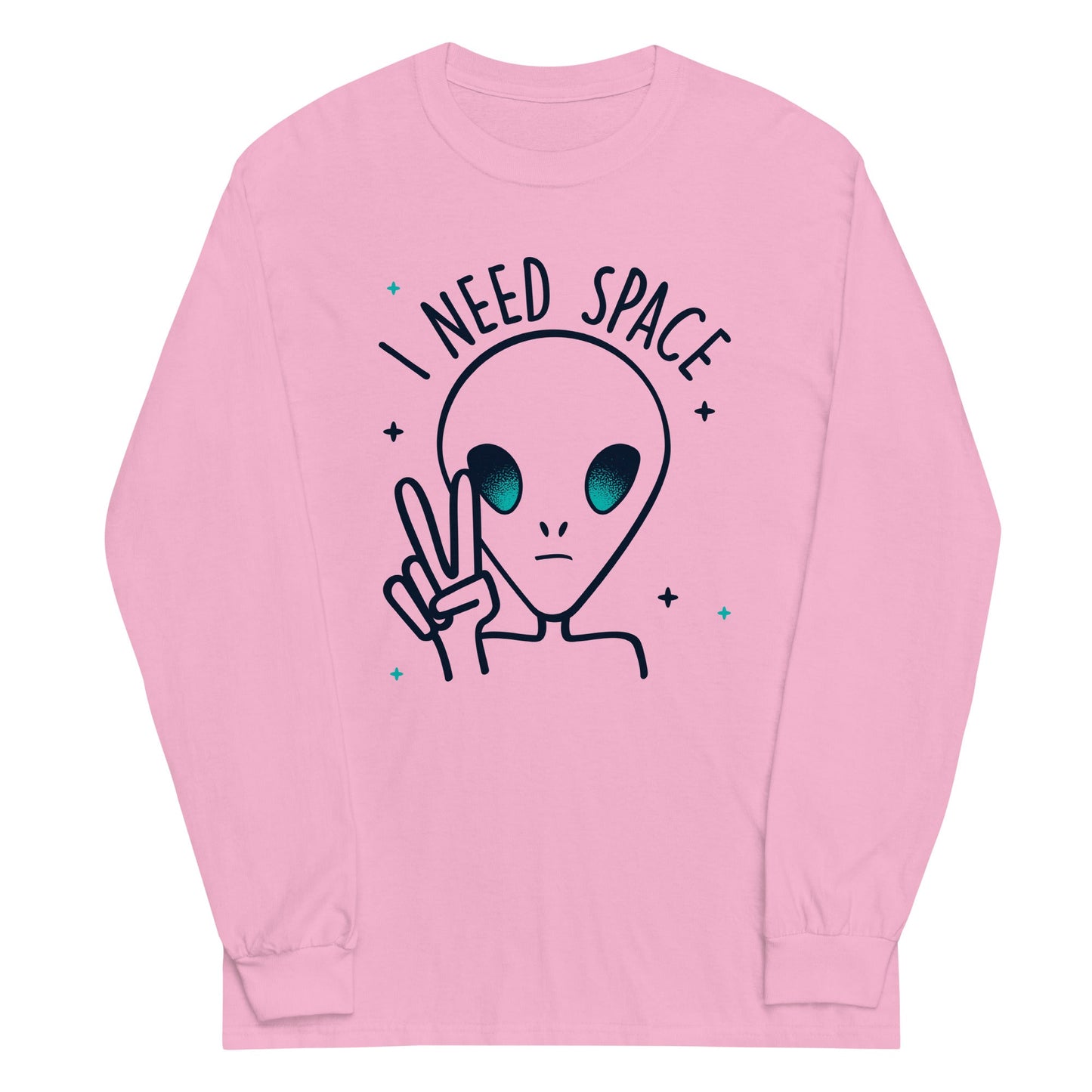 I Need Space Unisex Long Sleeve Tee